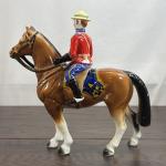 Royal Canadian Mounted Police Vintage Hand-Painted Figure