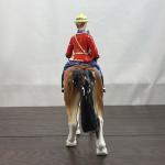 Royal Canadian Mounted Police Vintage Hand-Painted Figure