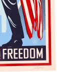 Shepard Fairey OBEY Farewell to Freedom Print