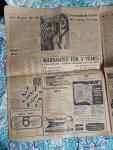 Apollo 11 Moon Landing Newspaper, July 21, 1969