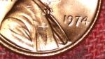 1974 Lincoln Cent No Mint Mark Errors