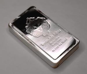 Scottsdale 10 oz Silver Lion Bar .999 Fine