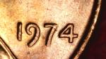 1974 Lincoln Cent No Mint Mark Errors
