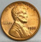 1955 Doubled Die Lincoln Wheat Cent Coin