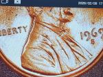 1969S Double Die O Uncirculated Mint Penny