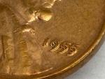1955 Doubled Die Lincoln Wheat Cent Coin
