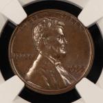 1955 Lincoln Wheat Cent Key Date DDO NGC MS63