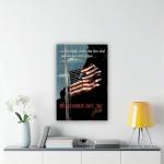 WWII Remember December 7th Vintage Canvas Art