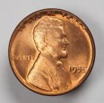 1955 P 1c Lincoln Wheat Double Die Penny
