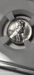 1943 P Lincoln Steel Wheat Cent in NGC Case