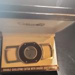 Colibri Double-Guillotine Cigar Cutter, Jewelry Finish