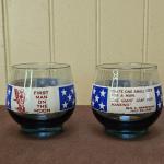 Apollo 11 First Moon Landing Souvenir Glasses Set