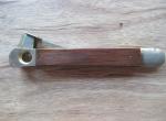 Vintage German Colibri Cigar Cutter - Wood & Gold