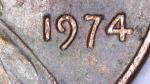 1974 Lincoln Cent Without Mint Mark