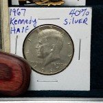 Franklin Half Dollar Coin Lot with Pearl Knife