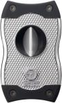 Colibri Chrome Black Cigar Cutter