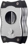 Colibri Chrome Black Cigar Cutter