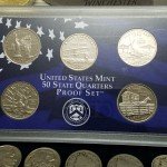 Franklin Half Dollar Coin Lot with Pearl Knife