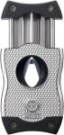 Colibri Chrome Black Cigar Cutter