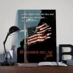 World War II Remember December 7th Vintage Poster