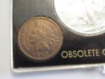 Obsolete US Coin Collection with Acrylic Display