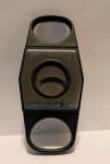 Colibri Black Stainless Steel Double Blade Cigar Cutter