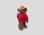 Sergeant Beaver Plush Toy in Mountie Uniform