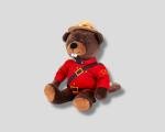 Sergeant Beaver Plush Toy in Mountie Uniform