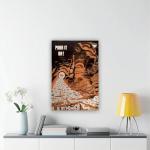 Kroey WWII Vintage Canvas Wall Art Poster