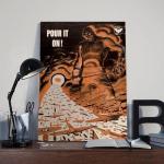 Kroey WWII Vintage Canvas Wall Art Poster