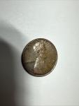 1974 Lincoln Memorial Penny with No Mint Mark