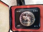 Canada 1873-1973 Silver RCMP Commemorative Coin