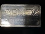 APMEX 10 oz Silver Bullion Bar by Scottsdale