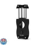 Colibri V-Cut Cigar Cutter - Stainless Steel Design
