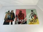 Saga Graphic Novel Vol. 1, 2, 3 - First Print