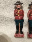Rare Royal Canadian Mounted Police Salt & Pepper Shakers