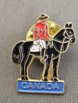 Canada Mountie Horseback Collectible Enamel Lapel Pin