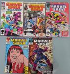 Complete MARVEL SAGA #1-25 Comics Set!