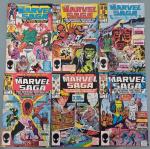 Complete MARVEL SAGA #1-25 Comics Set!