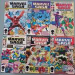 Complete MARVEL SAGA #1-25 Comics Set!