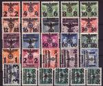 Rare 1940 Nazi Occupied Poland Stamp Collection