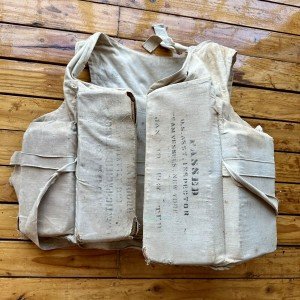 1937 Pre-WWII Brooklyn US Navy Life Vest