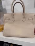 Hermes Birkin 30 Craie Gold Hardware Full Set