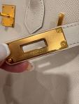 Hermes Birkin 30 Craie Gold Hardware Full Set