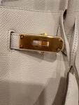 Hermes Birkin 30 Craie Gold Hardware Full Set