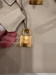 Hermes Birkin 30 Craie Gold Hardware Full Set