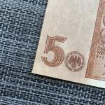 WW2 1942 German 5 Mark Banknote Collectible Money