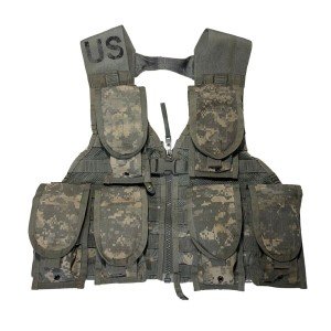7-Piece Fighting Load Carrier with MOLLE II Pouches
