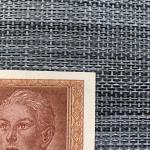 WW2 1942 German 5 Mark Banknote Collectible Money