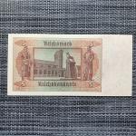 WW2 1942 German 5 Mark Banknote Collectible Money